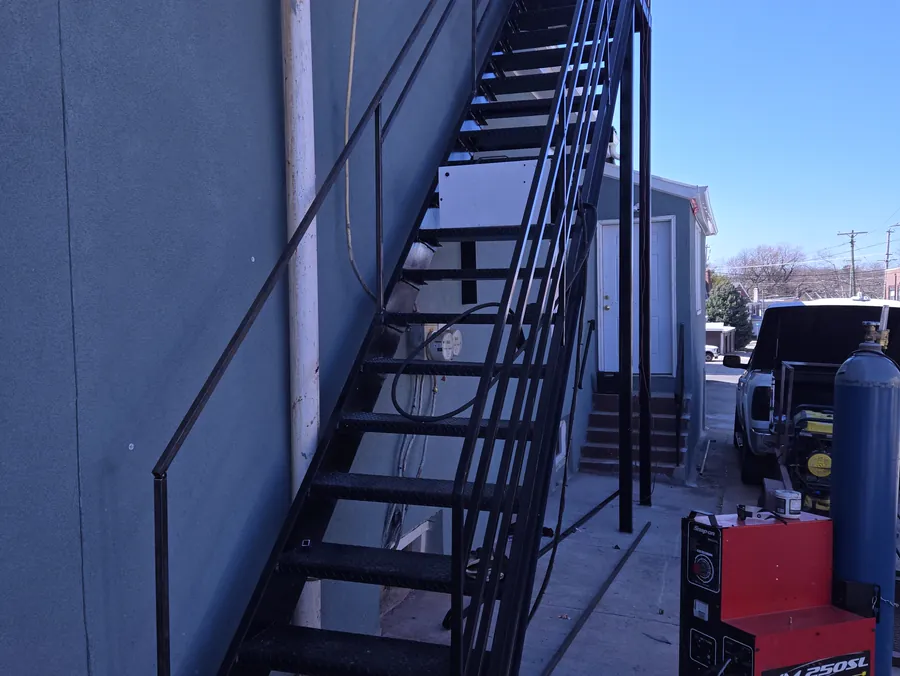 Rusty Exterior Steel Stairs: Repair or Replace?