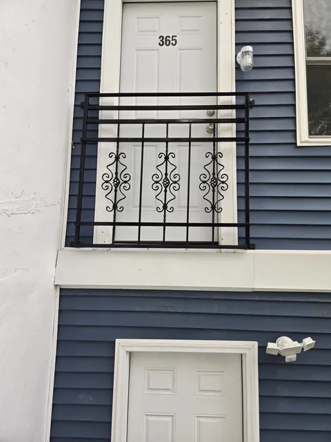 Ornamental window railing