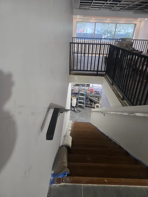 Steel railing